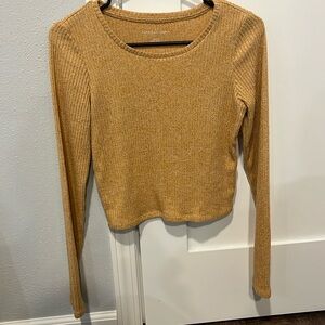 Long Sleeve yellow/tan-ish long sleeve shirt